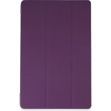 Erdo Ticaret Ipad Pro 13 (2024) Kılıf Tablet Smart Kılıf - Mor