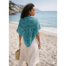 Trend Nexus Etnik Desenli Bohem Stil Şal