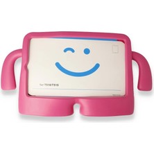 K-Yonlineticaret Ipad Pro 11 (2021) Kılıf Karakter Tablet Silikon - Pembe