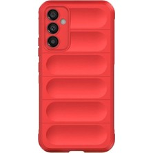 K-Yonlineticaret Samsung Galaxy A16 5g Kılıf Optimum Silikon - Kırmızı