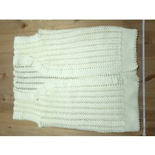 Pina Hediyelik Aksesuar El Örgüsü Tığ Işi Yelek Gelin Yeleği Çeyiz Hediyelik Yelek Örgü Yelek