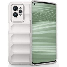 K-Yonlineticaret Realme Gt2 Pro 5g Kılıf Optimum Silikon - Krem