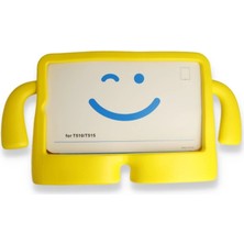 K-Yonlineticaret Ipad Pro 11 (2021) Kılıf Karakter Tablet Silikon - Sarı