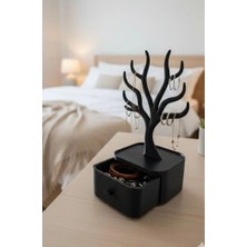 LUNALAB3D Ağaç Formlu Çekmeceli Dekoratif Takı Organizeri - Modern Takı Standı