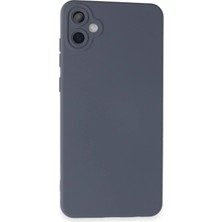 Newface Samsung Galaxy A05 Kılıf Nano Içi Kadife Silikon - Gri