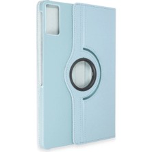 K-Yonlineticaret Huawei Honor Pad 10 12.1 Kılıf 360 Tablet Deri Kılıf - Turkuaz