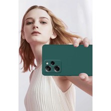 Newface Xiaomi Poco X5 Pro 5g Nano Içi Kadife Silikon - Koyu Yeşil