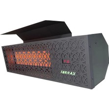 Fornax Doğalgazlı Seramik Radyant Isıtıcı (8 Kw) CE Belgeli, GAZMER Onaylı, 2 Yıl Garantili