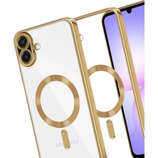 Najmaddin Newface Samsung Galaxy A07 4g Kross Magneticsafe Kapak - Gold