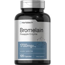 Horbaach Horbäach Bromelain 1700 Mg Supports Digestive Health Pineapple Enzyme 120 Caps