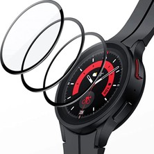 K-Yonlineticaret Samsung Galaxy Watch 4 42MM Polymer Nano Ekran Koruyucu - Şeffaf