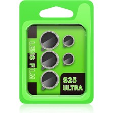 Erdo Ticaret Samsung Galaxy S25 Ultra Raze Metal Kamera Lens - Natural Grey