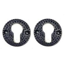 Shoplet Eco Lounge Antika Tarz Dekoratif Pirinç Oda Kilit Rozeti - 49MM, Oksit