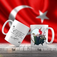 Asilmeydan Mustafa Kemal Atatürk ve Çocuklar - Atatürk'ün Sözleri -Kupa Bardak