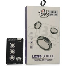 Erdo Ticaret Samsung Galaxy S24 Bilvis Titan Kamera Lens - Derin Mor