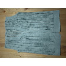 Pina Hediyelik Aksesuar El Örgüsü Tığ Işi Yelek Gelin Yeleği Çeyiz Hediyelik Yelek Örgü Yelek