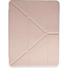 Erdo Ticaret Xiaomi Pad 6 Kılıf Kalemlikli Mars Tablet Kılıfı - Rose Gold