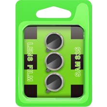 Erdo Ticaret Samsung Galaxy S25 Plus Raze Metal Kamera Lens - Lacivert-Mavi