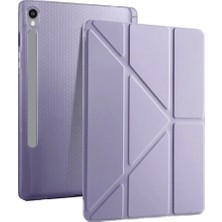 K-Yonlineticaret Samsung Galaxy Tab S10 Fe Plus 13.1 Kalemlikli Mars Tablet Kılıfı - Lila
