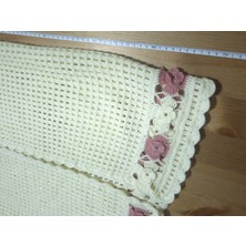 Pina Hediyelik Aksesuar El Örgüsü Tığ Işi Yelek Gelin Yeleği Çeyiz Hediyelik Yelek Örgü Yelek