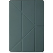 K-Yonlineticaret Xiaomi Pad 6 Kılıf Kalemlikli Mars Tablet Kılıfı - Koyu Yeşil