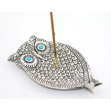 Uslucan Alışveriş Metal Baykuş Tasarımı Tütsülük