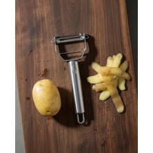 Senz Jülyen Sebze Meyve Soyucu Kesici Titan Paslanmaz Çelik Çok Yönlü Kesici Doğrayıcı