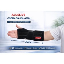 Aluslive Çocuk Ön Kol Ateli Sağ Sol Kullanılabilir Standart Beden