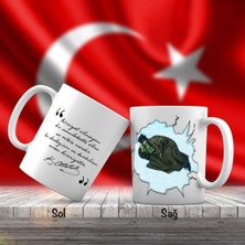 Asilmeydan Mustafa Kemal Atatürk - Büyük Taarruz - Atatürk'ün Sözleri -Kupa Bardak