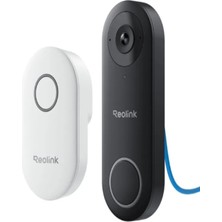 Wirkmarkt Reolink Doorbell Poe 5mp Wi-Fi Akıllı Cep Telefonu Görüntülü Kapı Zili-Görüntülü Kapı Diafonu-Kamera
