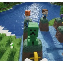 LUNALAB3D Minecraft Creeper Kit Card - 3D Baskı Maket Figür