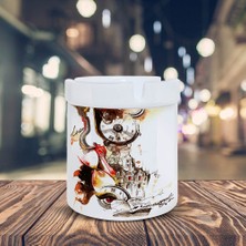 Asilmeydan Sanatsal Zaman Kavramı Baskılı Küllük Kül Tablası-100145561