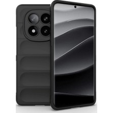 K-Yonlineticaret Xiaomi Redmi Note 14 Pro 5g Kılıf Optimum Silikon - Siyah