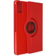 K-Yonlineticaret Xiaomi Redmi Pad Kılıf 360 Tablet Deri Kılıf - Kırmızı