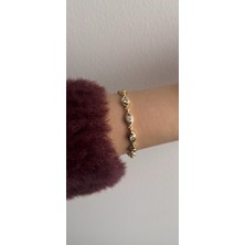 Kad Collection Göz Figürlü Manifest Vintage Bileklik