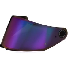 mt Helmets V-28 Thunder 4 Kask Camı Iridyum