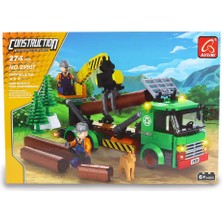 Mey İthalat Mey Ithalat® Ausini Inşaat Set 274 Parça Mini LEGO