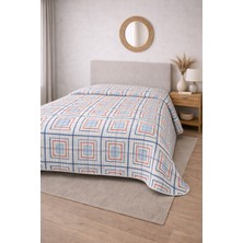 Sternen Glanz Laila Kapitone Pamuklu Çift Kişilik 200 x 230 cm Çok Amaçlı Yatak Örtüsü / Pike