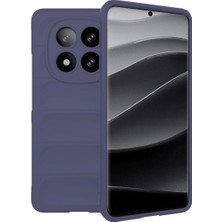 K-Yonlineticaret Xiaomi Redmi Note 14 Pro 5g Kılıf Optimum Silikon - Lacivert