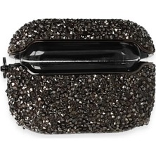 Erdo Ticaret Airpods 3 (3.nesil) Mira Taşlı Kılıf - Siyah