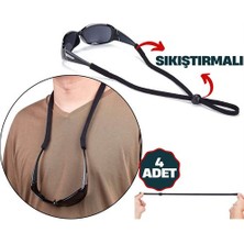 Epilons Turk Savino 4 Adet Ayarlanabilir Sıkıştırmalı Gözlük Ipi