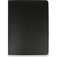 Newface Samsung Galaxy T590 Tab A 10.5 Kılıf 360 Tablet Deri Kılıf - Siyah