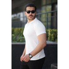 Erkek Kısa Kollu Yakalı Tişört
