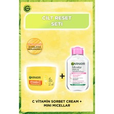 Garnier C Vitamini Aydınlatıcı & Nemlendirici Yüz Kremi + 100 ml Micellar Makyaj Temizleme Suyu