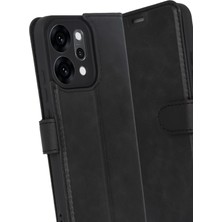 Newface Oppo Reno 14 Trend S Plus Kapaklı Kılıf - Siyah