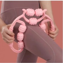 Uslucan Alışveriş Selülit Masaj Aleti 9 Tekerlekli Lenf Drenaj Rulosu