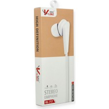 Vlike VK717 Kulak Içi Kulaklık - Beyaz