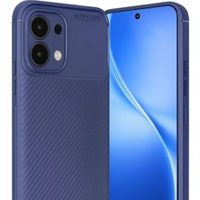 Newface Oppo A6 Pro 4g Auto Focus Karbon Kapak - Lacivert