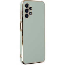 Eco Port Samsung Galaxy A13 4g Kılıf Volet Silikon - Açık Yeşil