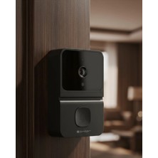 Flamex Kablosuz Video Kapı Zili Gece Görüşlü Gerçek Zamanlı Fotoğraf
